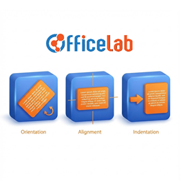 Điều chỉnh căn lề, hướng chữ và thụt lề cho ô