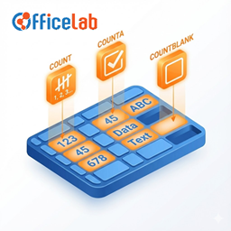 Sử dụng các hàm Count(), Counta(), và Countblank()
