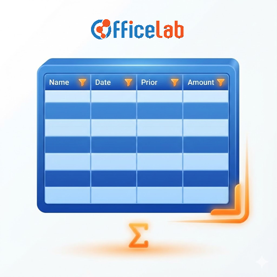 Tạo một bảng excel từ một vùng ô (Create an excel table)