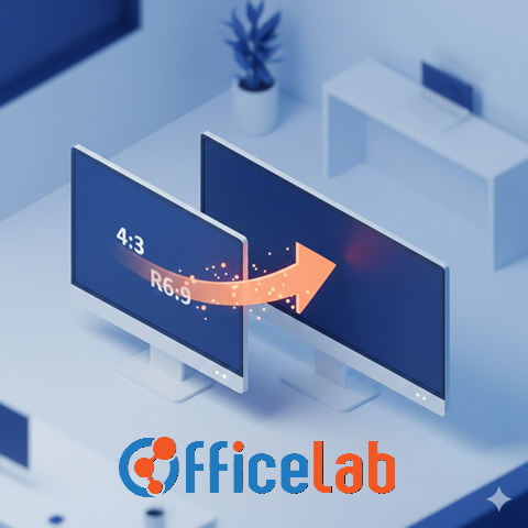 Thay đổi kích thước slide: thủ thuật chuyển đổi chuẩn 4:3 và 16:9 không làm méo hình