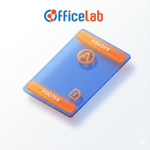 Thiết lập Header và Footer (đầu trang và chân trang) cơ bản