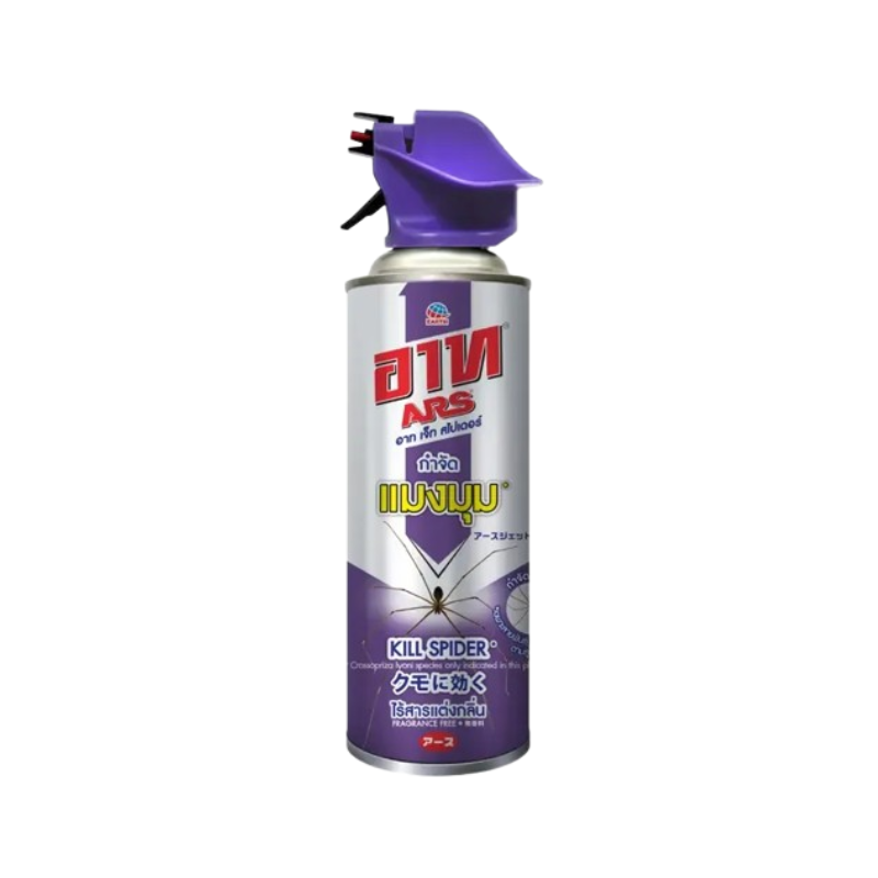 Chai Xịt Diệt Nhện ARS Jet Spider Thái Lan 300ml - Diệt nhện, ngăn ngừa nhện giăng tơ