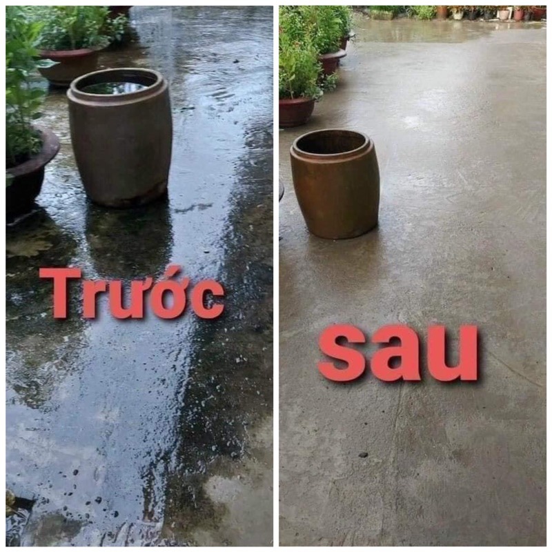 Bột Tẩy Rong Rêu DR01 500g - Đánh Bay Rêu Mốc, Chống Trơn Trượt Sân Nhà (Siêu Mạnh)