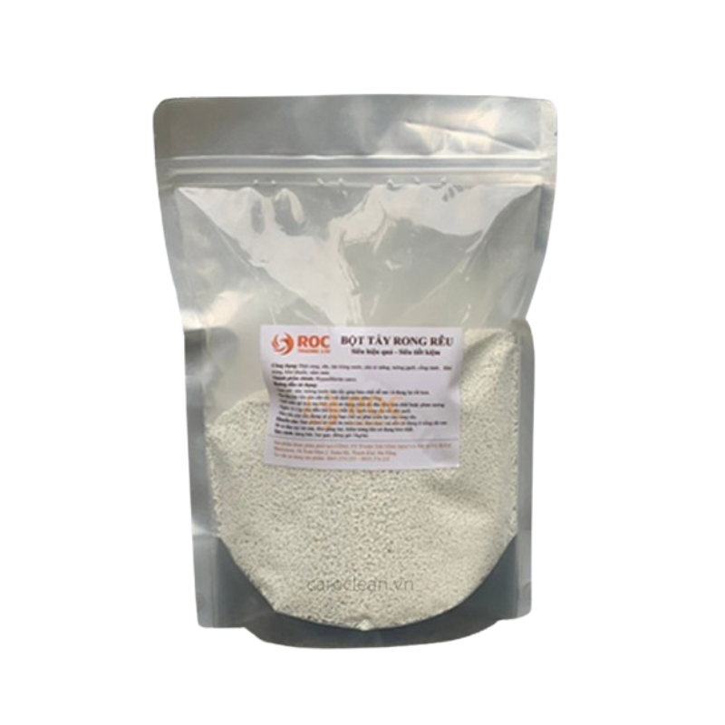 Bột Tẩy Rong Rêu DR01 500g - Đánh Bay Rêu Mốc, Chống Trơn Trượt Sân Nhà (Siêu Mạnh)