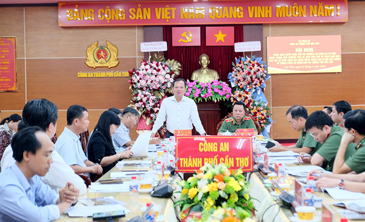 Triển khai dự án xây dựng nhà ở cho lực lượng vũ trang Công an nhân dân tại Cần Thơ
