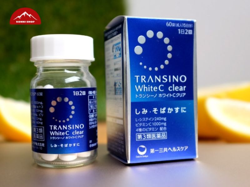 Hướng dẫn chi tiết cách dùng viên uống Transino White C