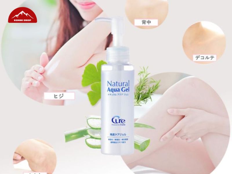 Cách sử dụng tẩy tế bào chết Natural Aqua Gel an toàn cho da