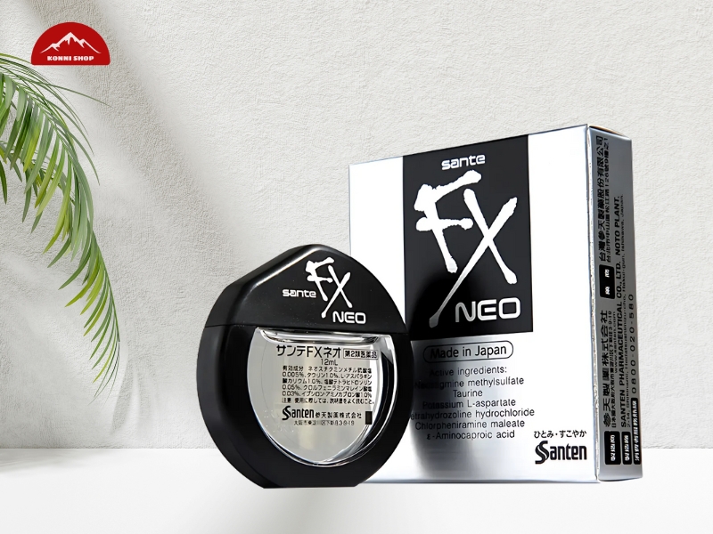 Công dụng của nước nhỏ mắt Fx Neo bạc