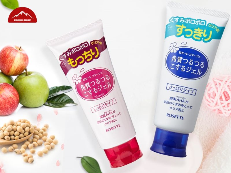 Tác hại sử dụng tẩy tế bào chết Rosette hàng giả