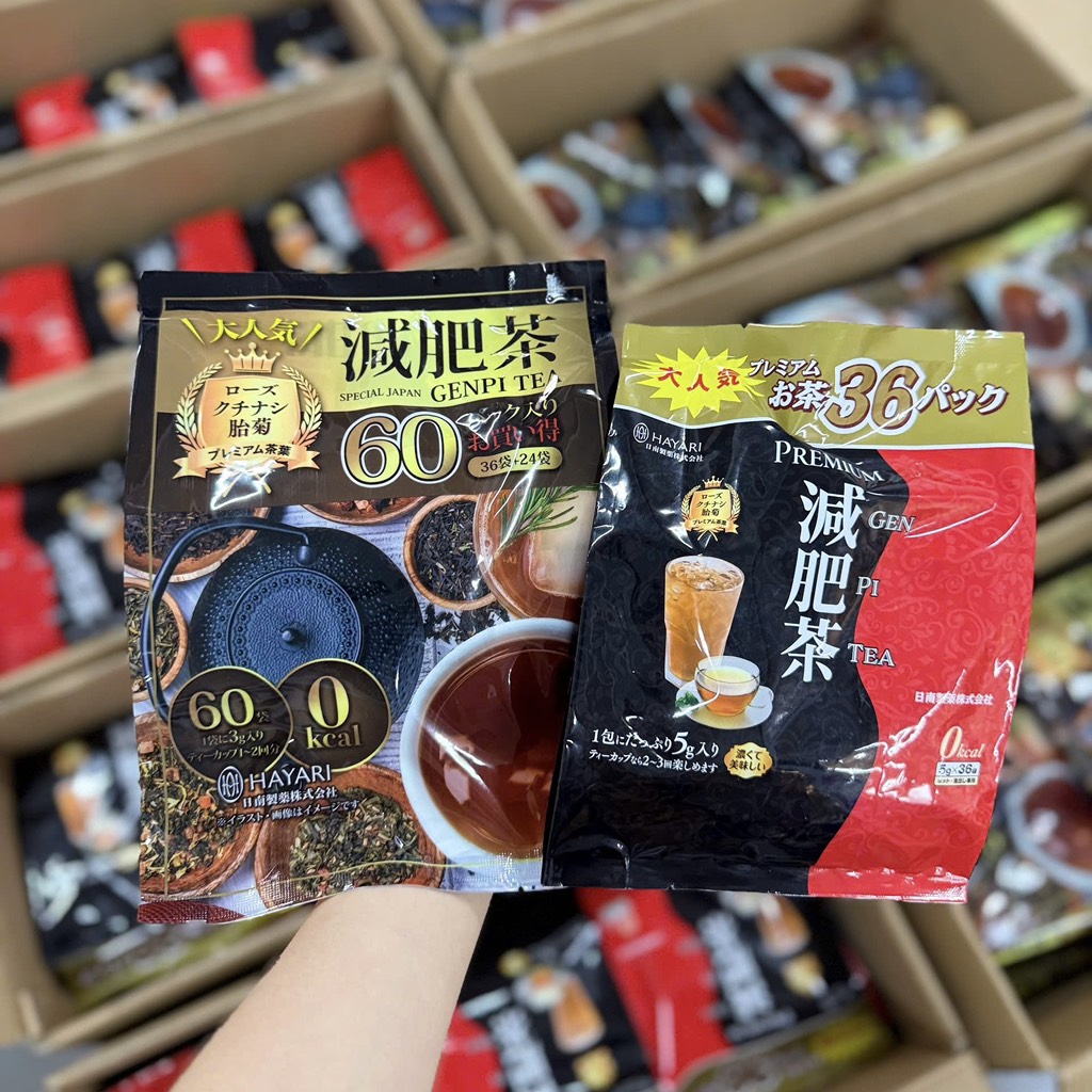 Trà genpi túi lọc giảm cân 60 gói