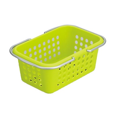 Giỏ đựng đồ có quai Inomata - xanh lá 