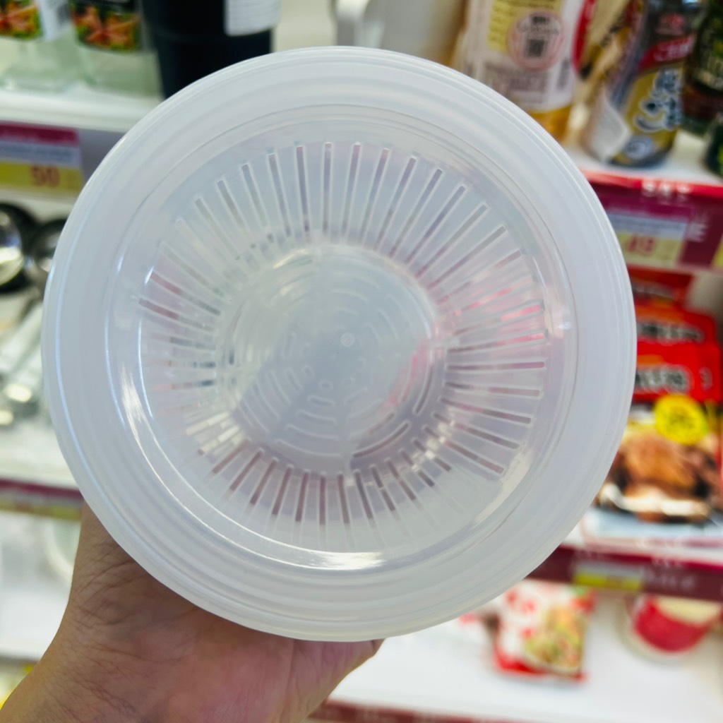 Hộp nhựa 2 lớp 500ml dáng tròn Nakaya