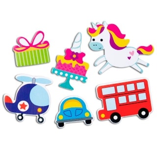 Đồ chơi hình dán Sticker Sanyodo sáng tạo