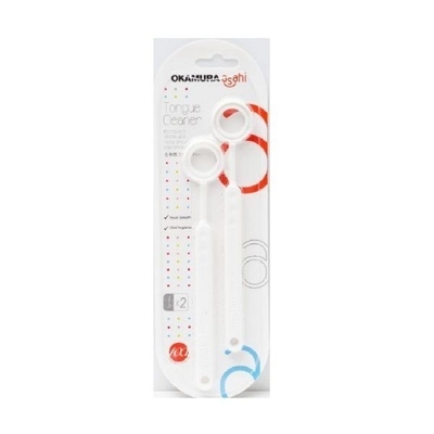 Dụng cụ cạo lưỡi Okamura Asahi set 2