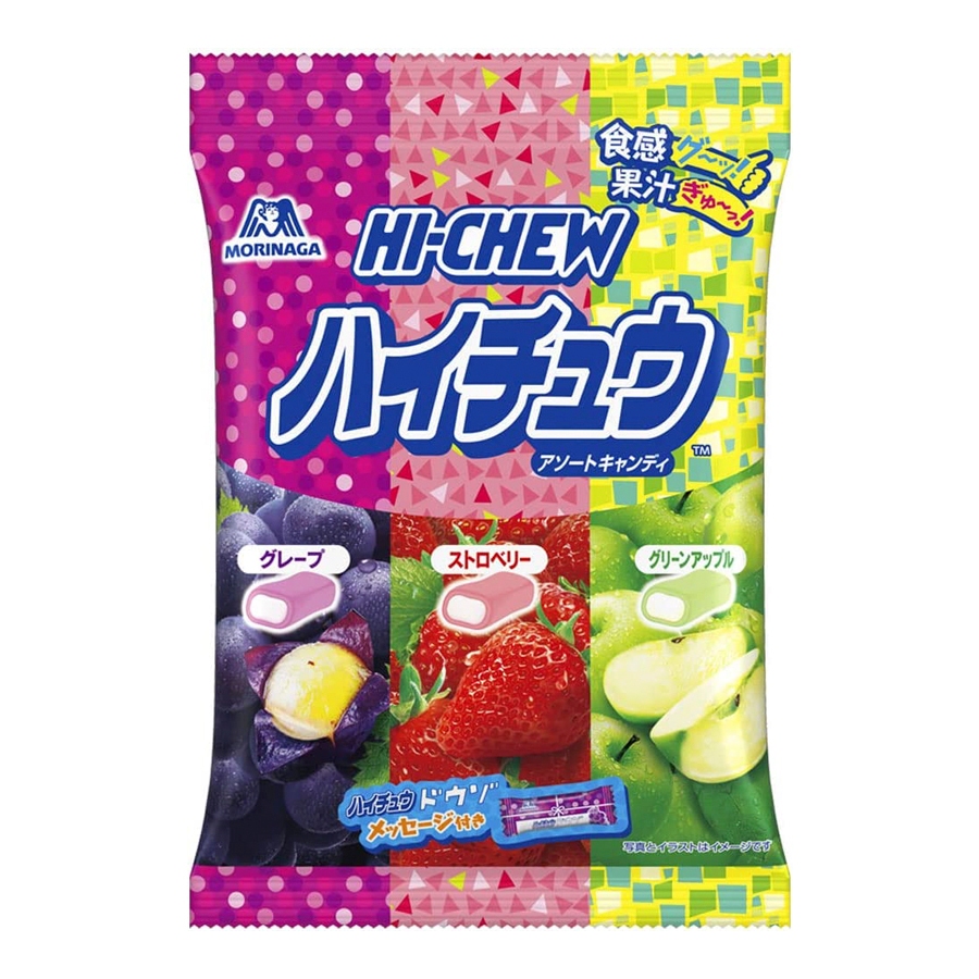 Kẹo Morinaga hoa quả 4 vị gói 94g