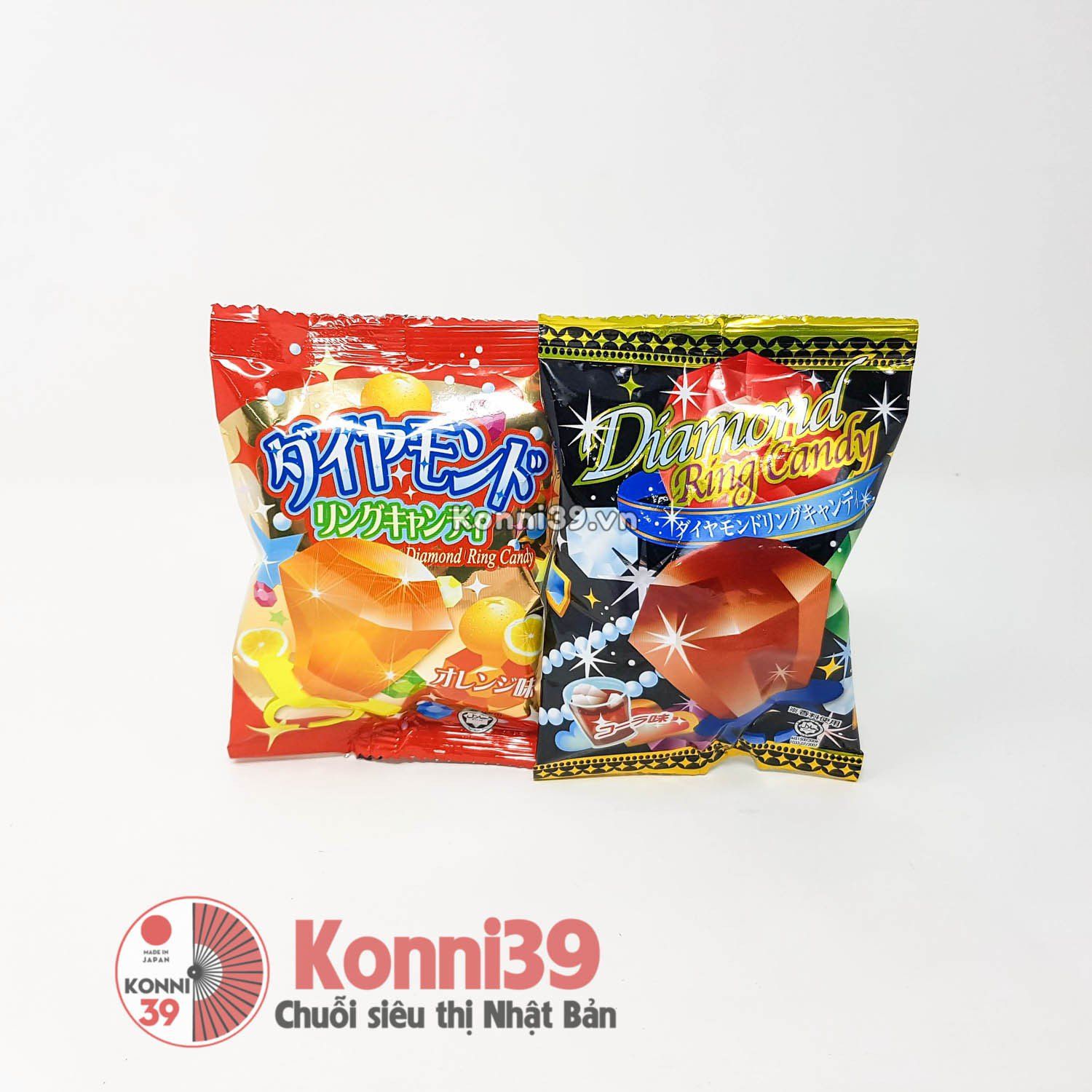 Kẹo nhẫn kim cương Yaokin (2 loại) (Vị cola)