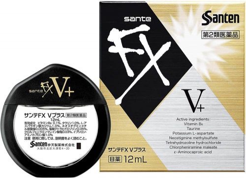 Nước nhỏ mắt Santen FX V+ 12ml (vàng)