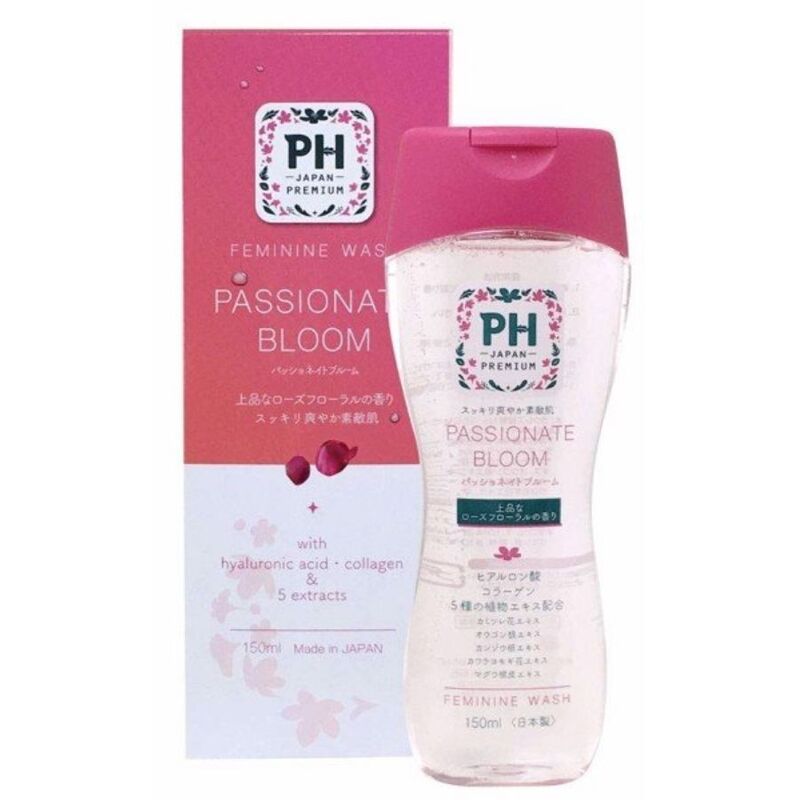 Dung dịch vệ sinh phụ nữ pH Care Japan Premium 150ml (4 loại) (Passion Blossom)