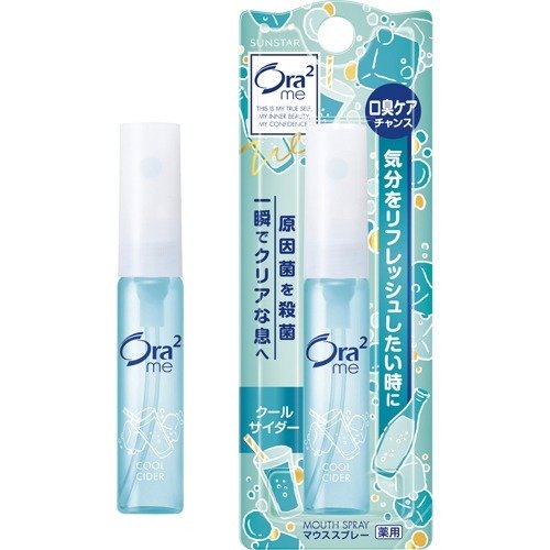 Xịt thơm miệng Sunstar Ora 2 6ml (8 loại) (Tươi mát)