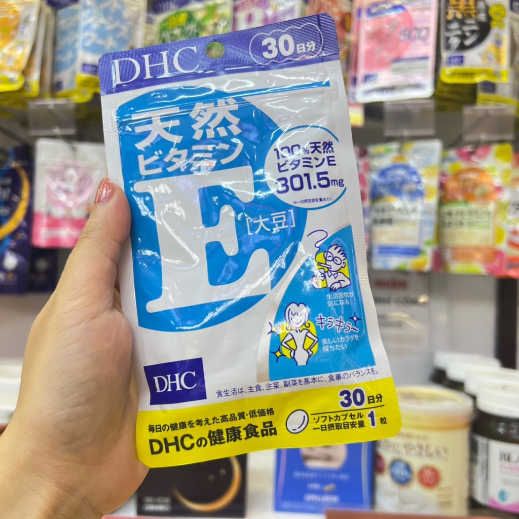 TPBS DHC Vitamin E 30 ngày chống oxy hóa, điều hòa nội tiết
