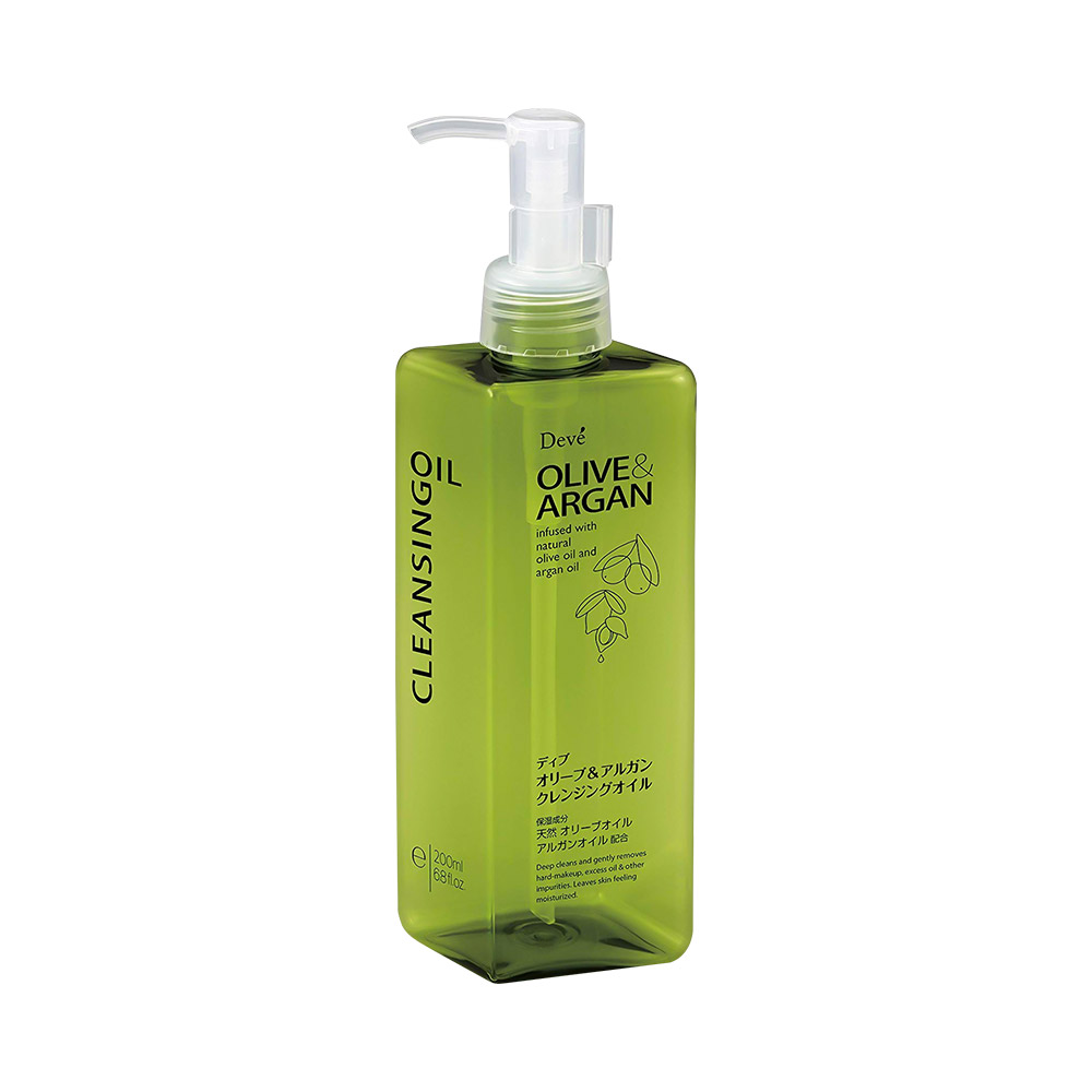 Dầu tẩy trang Deve chiết xuất dầu Olive và Argan làm sạch, cấp ẩm, dưỡng sáng chai 200ml