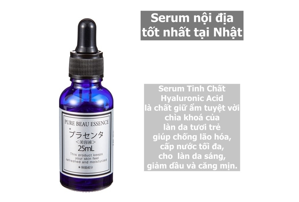 Serum Pure Beau Essence 25ml (5 loại) (Hyaluronic acid)