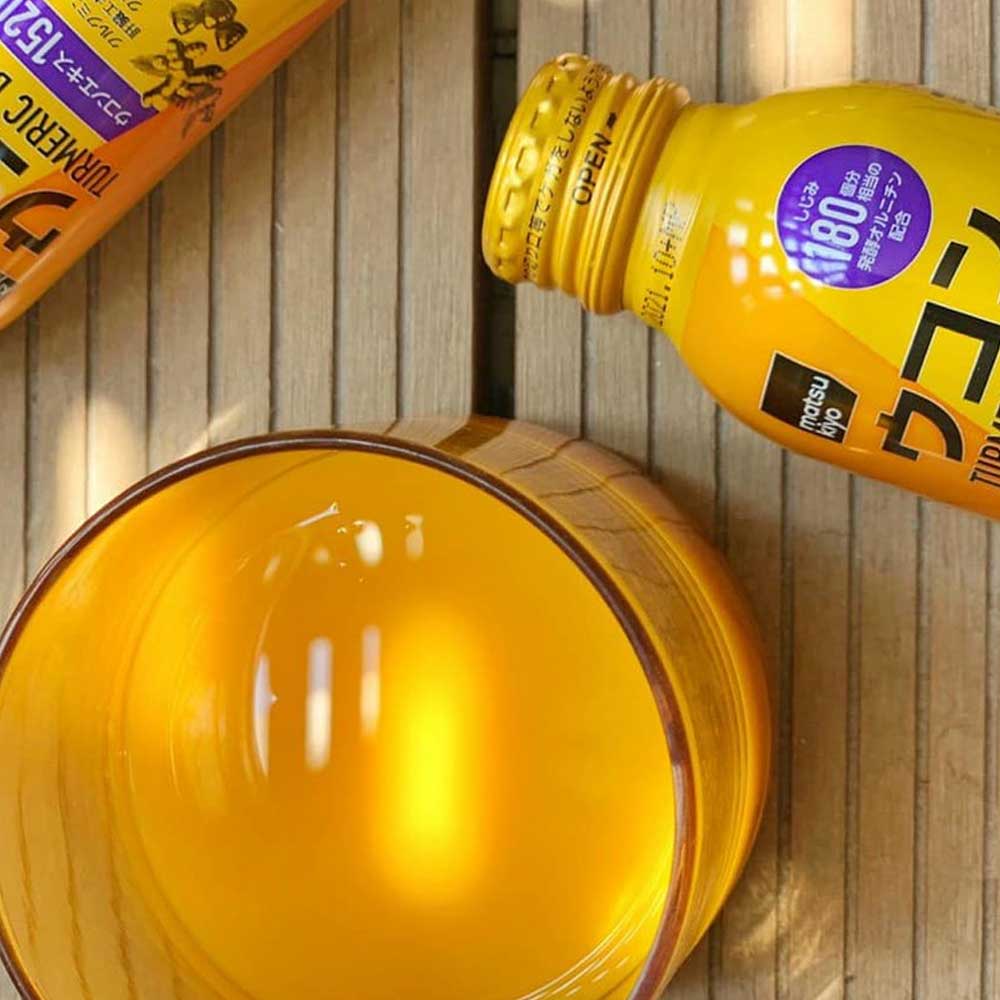 Nước Uống Tinh Chất Nghệ Matsukiyo Turmeric (Lốc 6 Chai x 100ml)