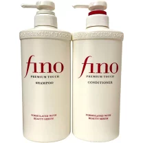 Dầu xả Shiseido Fino Premium Touch hỗ trợ phục hồi tóc hư tổn (550ml)