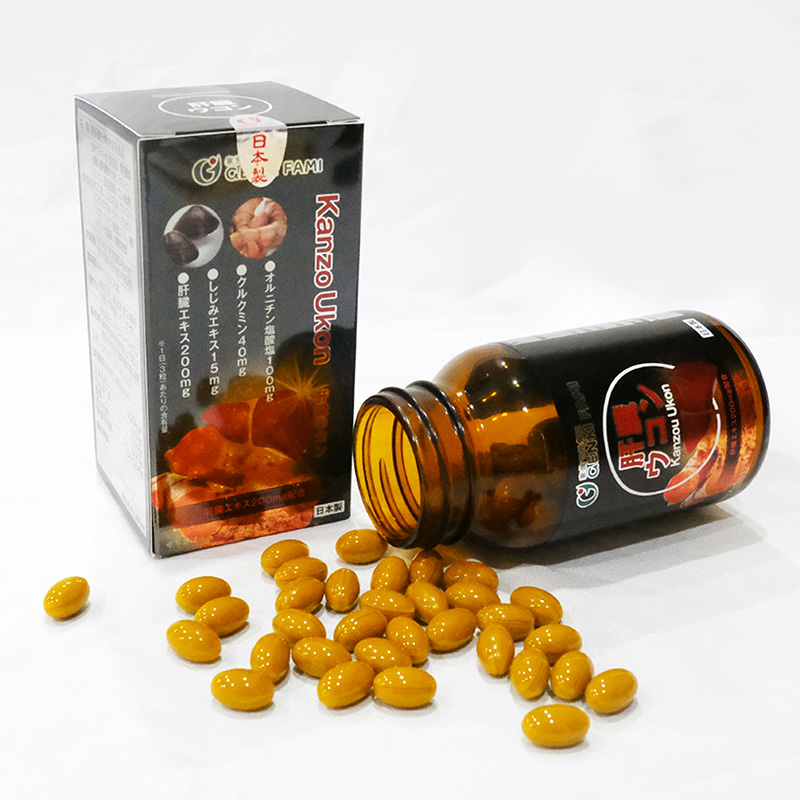 Genkifami Viên Uống Bảo Vệ Gan Kanzo Ukon Hủ 90 Viên