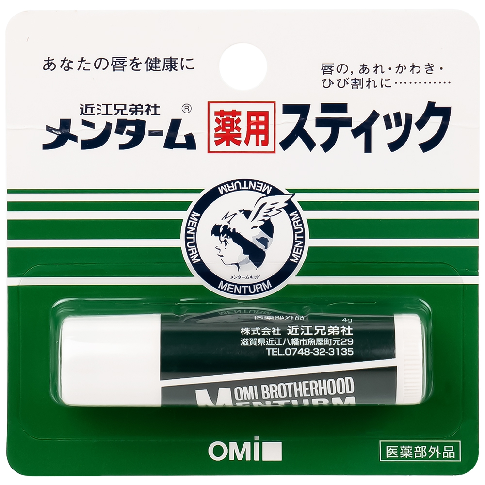 Son dưỡng môi Omi Menturm 4g