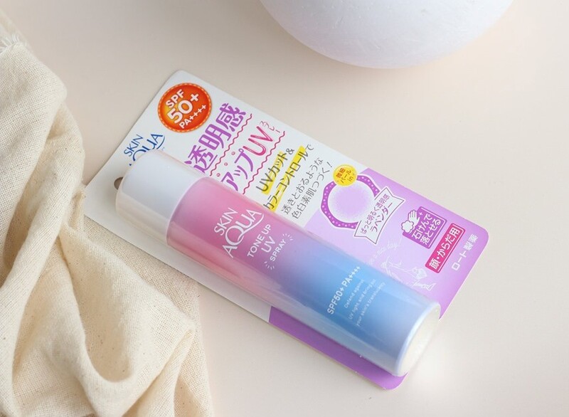 Xịt chống nắng SKIN AQUA Tone Up UV SPF50+PA++++ 70g