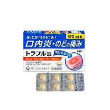 Viên uống trị nhiệt miệng Daiichi Sankyo Traflu 24 viên