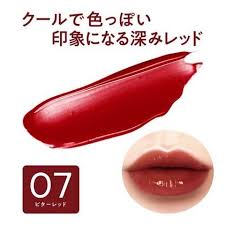 Son môi Cezanne Watery Tint Lip 4g (nhiều màu) (07 Bitter Red)