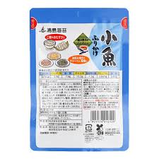 Gia vị rắc cơm Urashima Nori 30g (6 vị) (Vị cá cơm và tôm 30g)