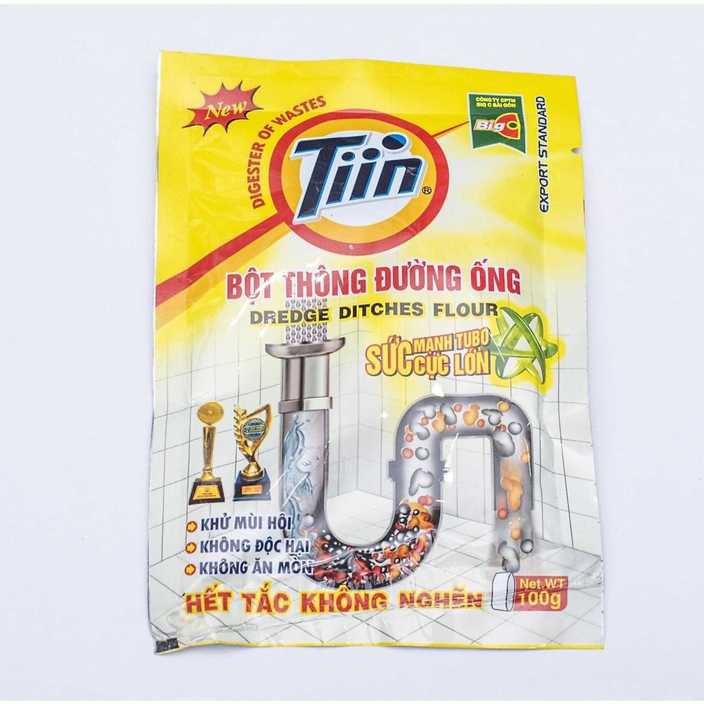 Bột thông cống Tiin 100g