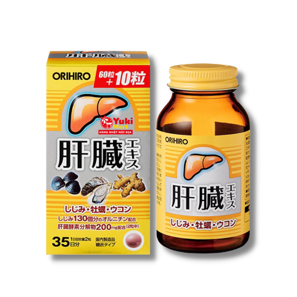 Viên uống bổ gan Shijimi Orihiro 70 viên