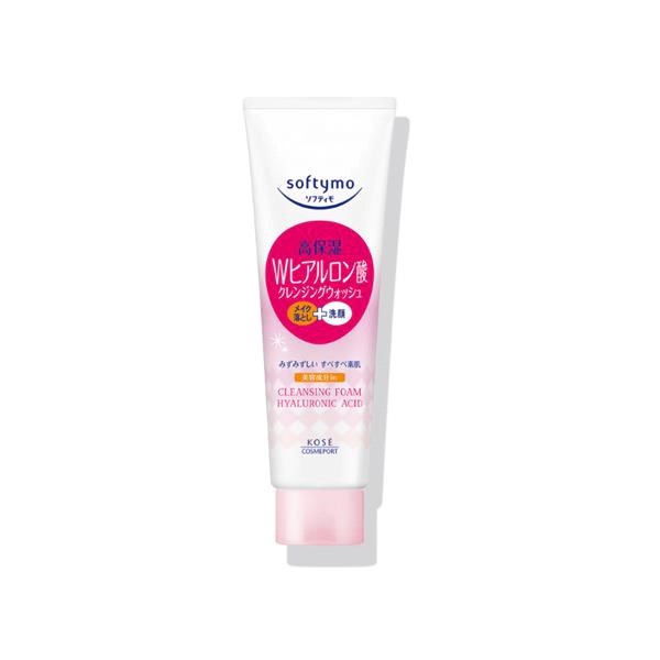 Sữa rửa mặt Kose Softymo 190g (3 loại)  (Hồng-Hyaluronic)
