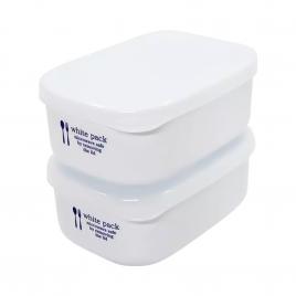 Set 2 hộp nhựa Nakaya White pack 280ml