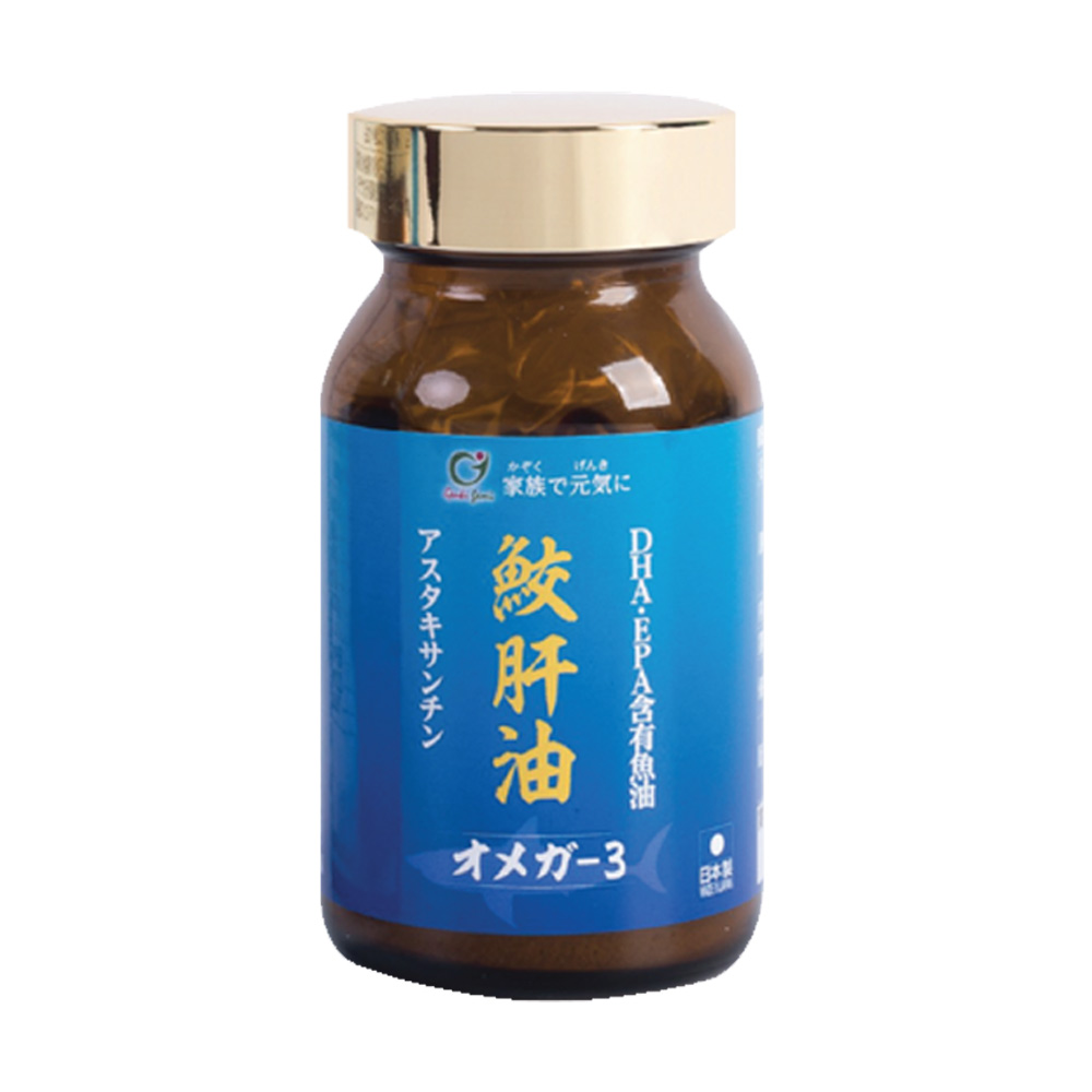 Genkifami Viên Uống Omega 3 Chiết Xuất Dầu Gan Cá Hủ 90 Viên