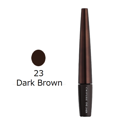 Chì kẻ mắt dạng lỏng Chifure S đầu mảnh (2 màu) (23-Nâu)