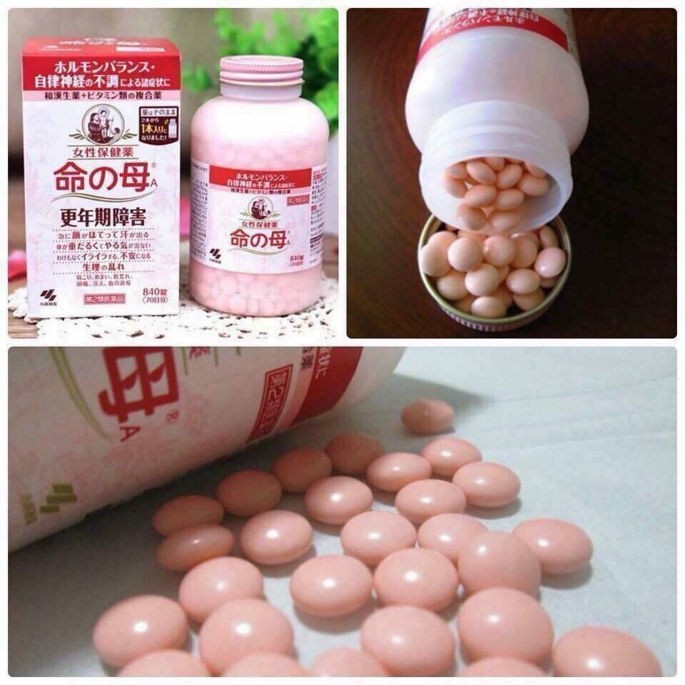 Viên uống hỗ trợ tiền mãn kinh Kobayashi 840 viên