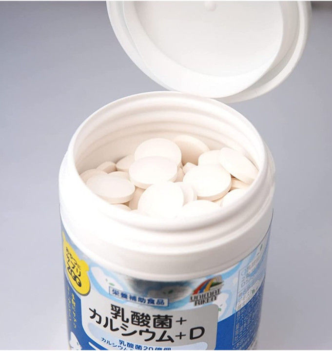 Kẹo bổ sung canxi và vitamin D cho bé Unimat Riken hộp 150 viên