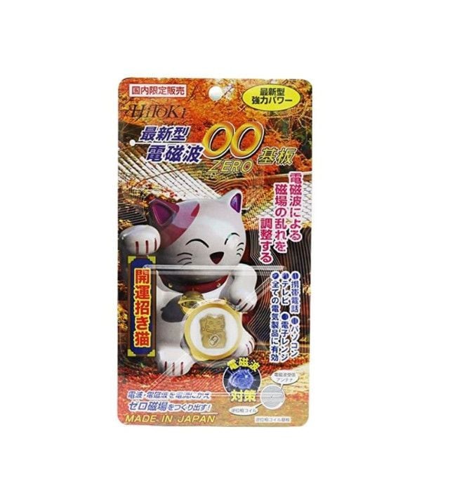 Miếng dán chống bức xạ điện từ hình mèo thần tài