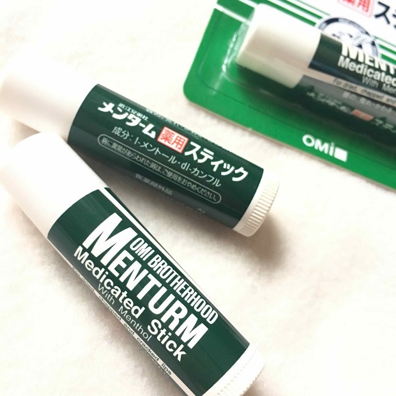 Son dưỡng môi Omi Menturm 4g