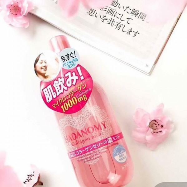 Xịt khoáng Hadanomy Collagen Mist 100mg chai 250ml