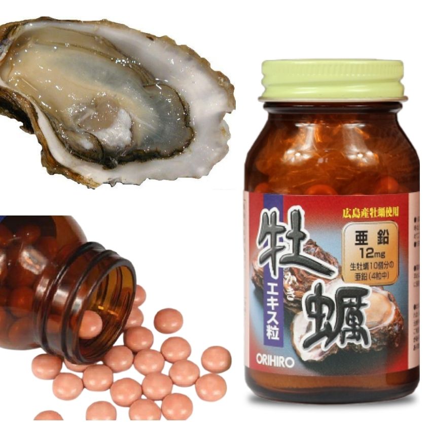 Viên uống hỗ trợ tăng cường sinh lí Orihiro chiết xuất tinh chất hàu tươi 120 viên