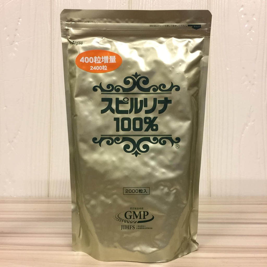 Viên uống tảo xoắn Algae Spirulina gói 2400 viên