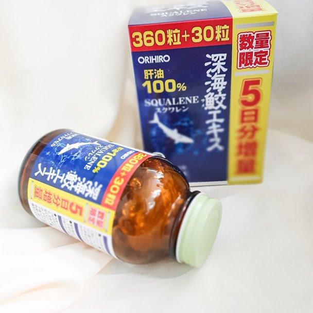 Viên uống chiết xuất dầu gan cá mập Orihio 360 viên