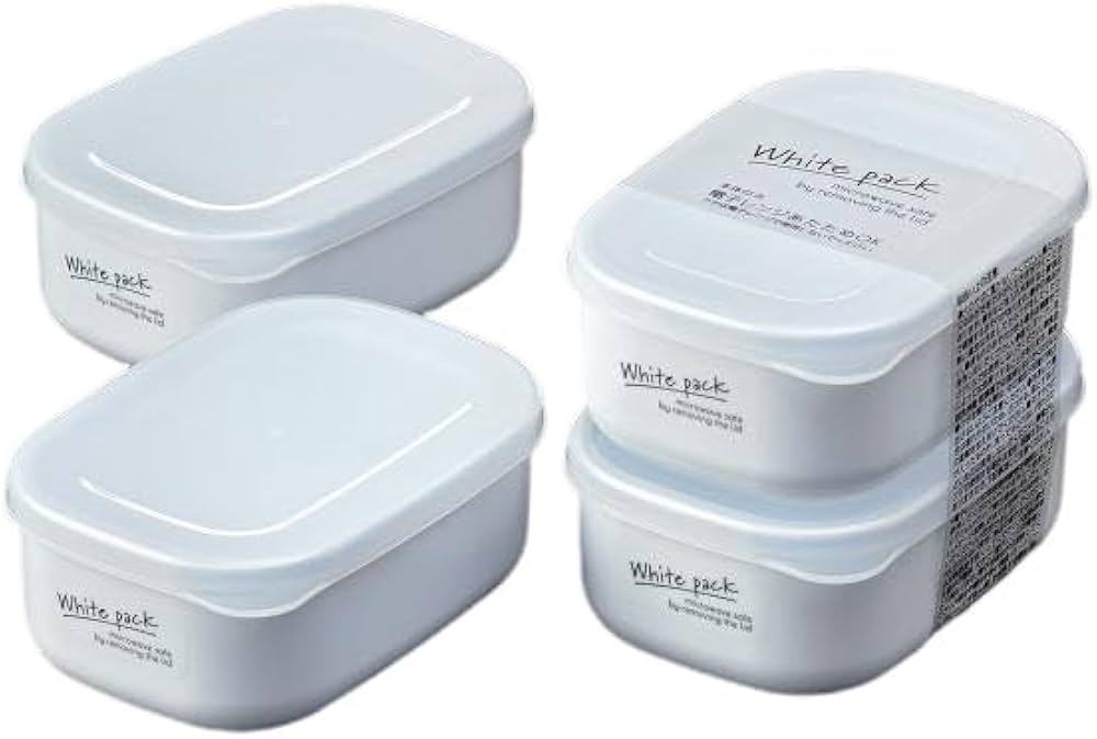 Set 2 hộp nhựa Nakaya White pack 280ml