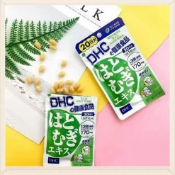 Viên uống trắng da Hatomugi DHC Coix 20 ngày gói 20 viên